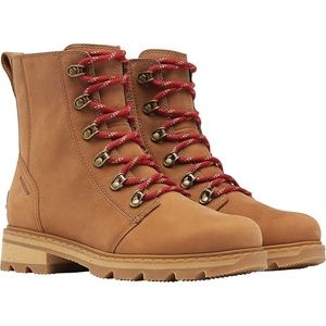 Sorel Women's Lennox Lace Leather Boot in "Velvet Tan" - Size 8.5 US
